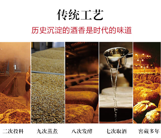 紫韻坊酒窖藏壹號濃香型白酒【480ml×6】