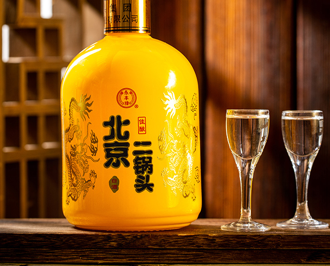 永豐北京二鍋頭佳釀黃龍42度500ml清香型