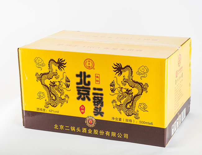 永豐北京二鍋頭佳釀黃龍42度500ml清香型