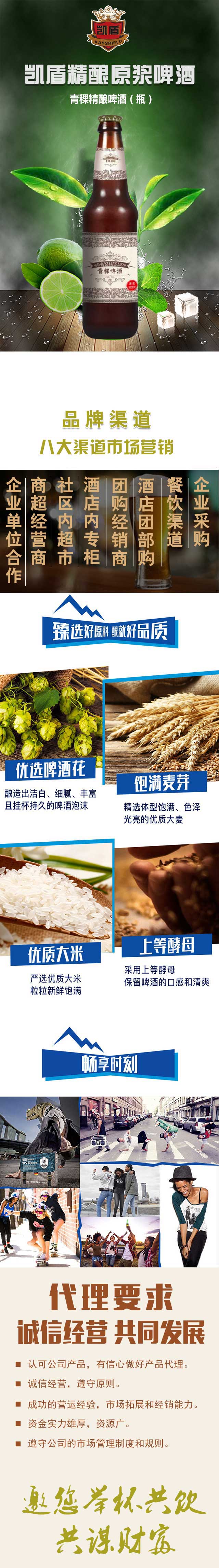 青稞精釀啤酒(瓶)