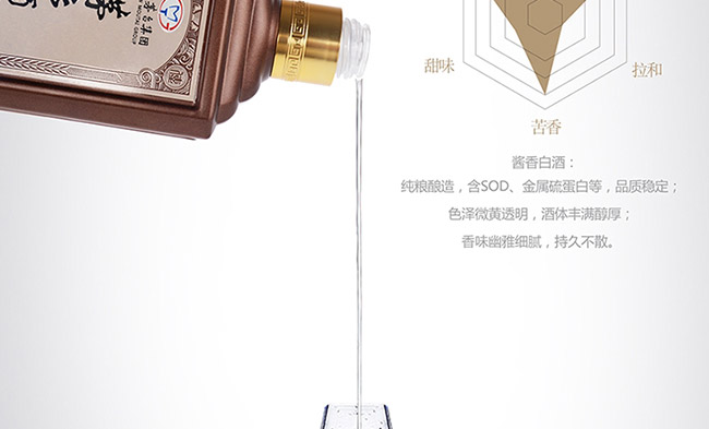 茅鄉(xiāng)酒珍品醬香型白酒【53°500ml】
