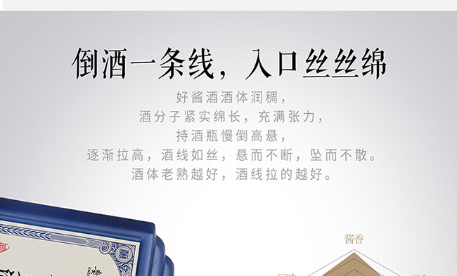 茅鄉(xiāng)酒珍品藍色醬香型白酒【53°500ml】