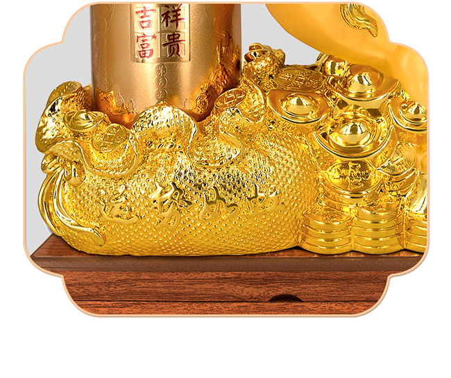 藝術(shù)禮品酒運勢如虹醬香型白酒【52°750ml】