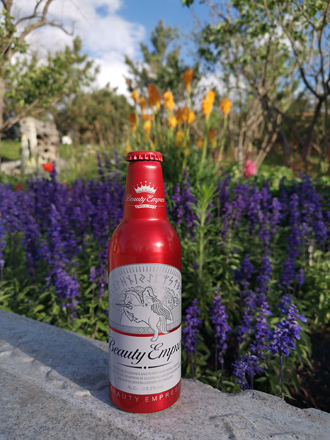 英博至 尊紅顏啤酒【9°355ml】