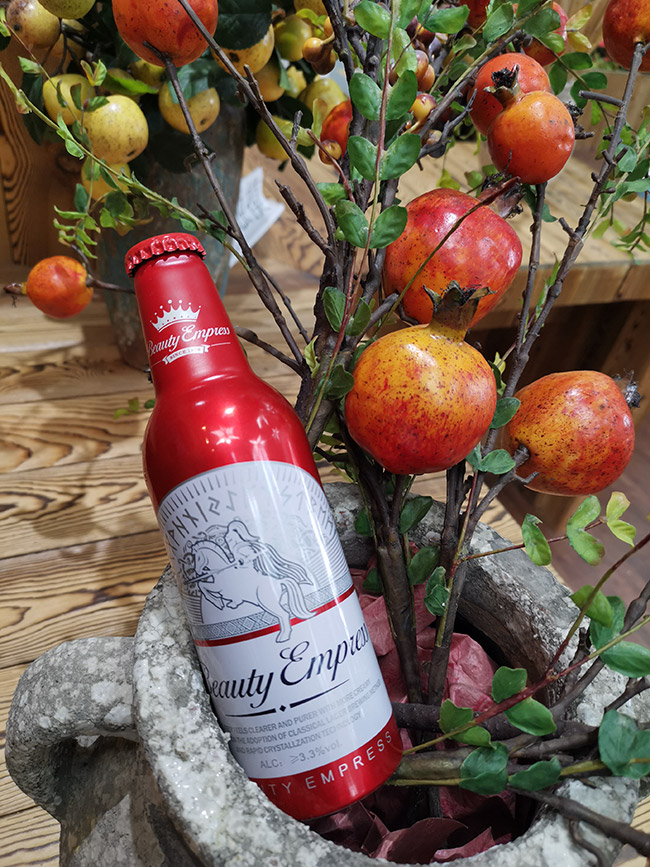 英博至 尊紅顏啤酒【9°355ml】