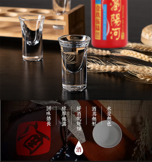 瀏陽(yáng)河酒壹玖伍陸匠心10濃香白酒