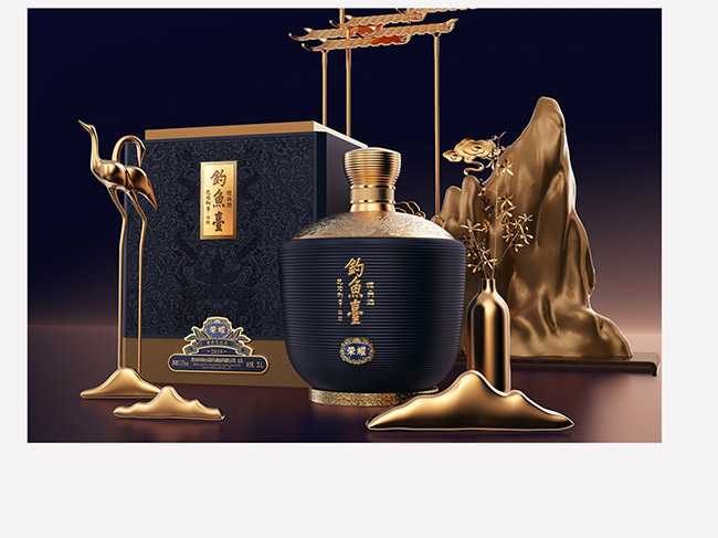 釣魚臺(tái)禮典酒·榮耀醬香型白酒【53°3L】