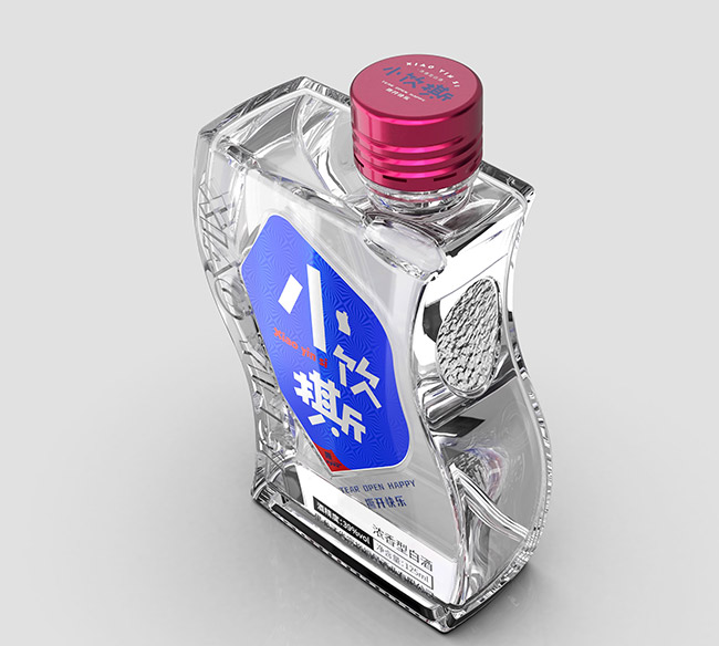 小飲撕社交小酒39°125ml濃香型白酒