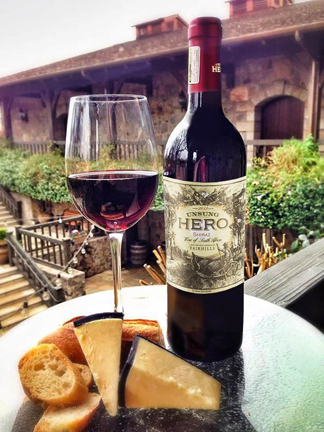 無名英雄設(shè)拉子干紅葡萄酒