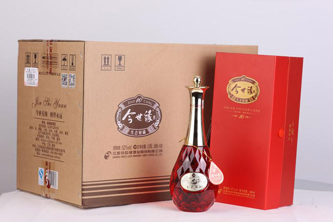 今世緣酒年份窖藏10 52°480ml濃香型白酒