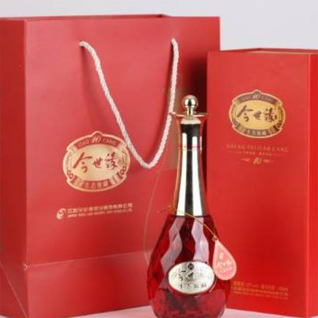 今世緣酒年份窖藏10 52°480ml濃香型白酒