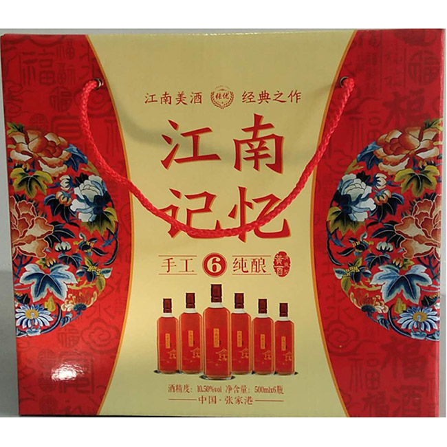 張優(yōu)江南記憶手工純釀黃酒500ml