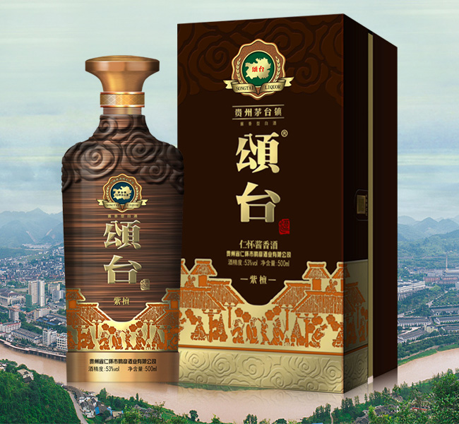 頌臺(tái)紫檀53度500ml醬香型