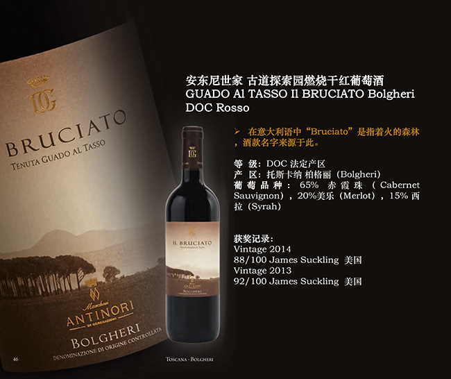 安東尼世家古道探索園燃燒干紅葡萄酒750ml