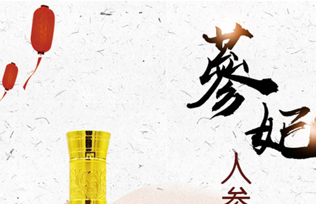 松北參妃人參酒490ml