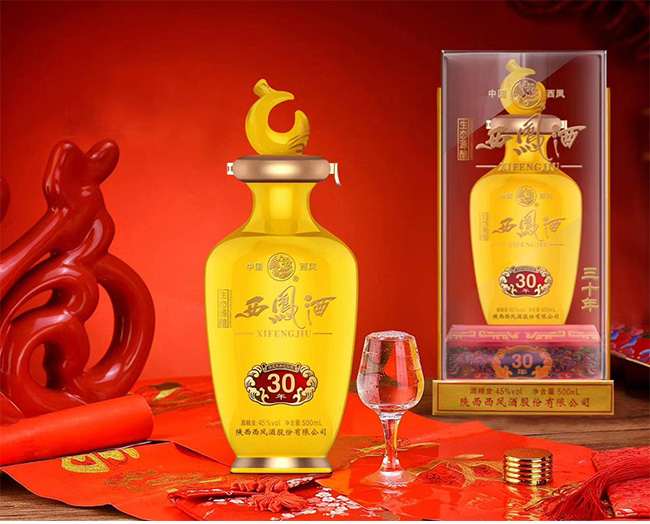 西鳳酒瓷壇鳳香·生態(tài)源釀30鳳香型白酒【45°500ml】