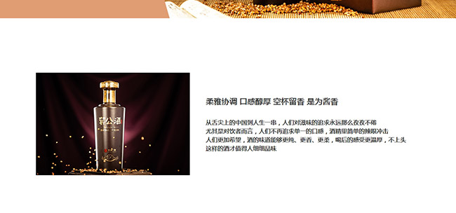 窖公酒窖藏8醬香型白酒【53°500ml】