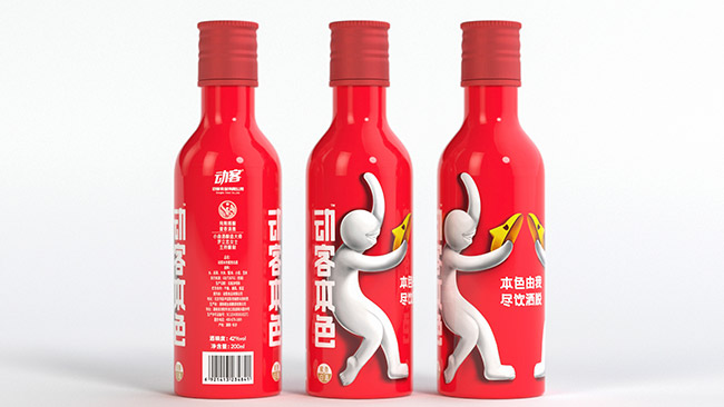 動客本色·小人版蜜香型白酒【42°200ml】