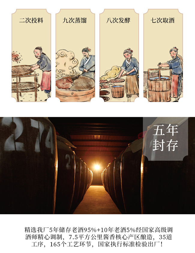 藍京醬香經典白酒柔和醬香型白酒