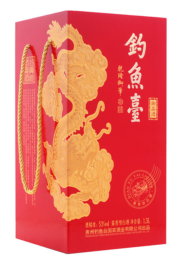 釣魚(yú)臺(tái)御品酒醬香型白酒【53°1.5L】