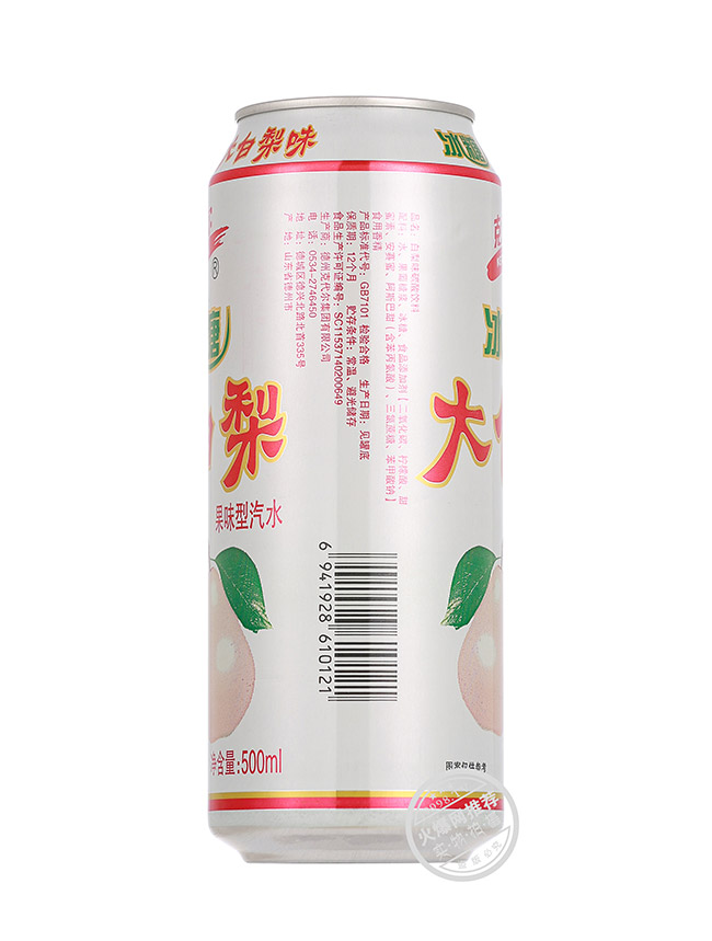 克代爾大白梨冰糖汽水【500ml】