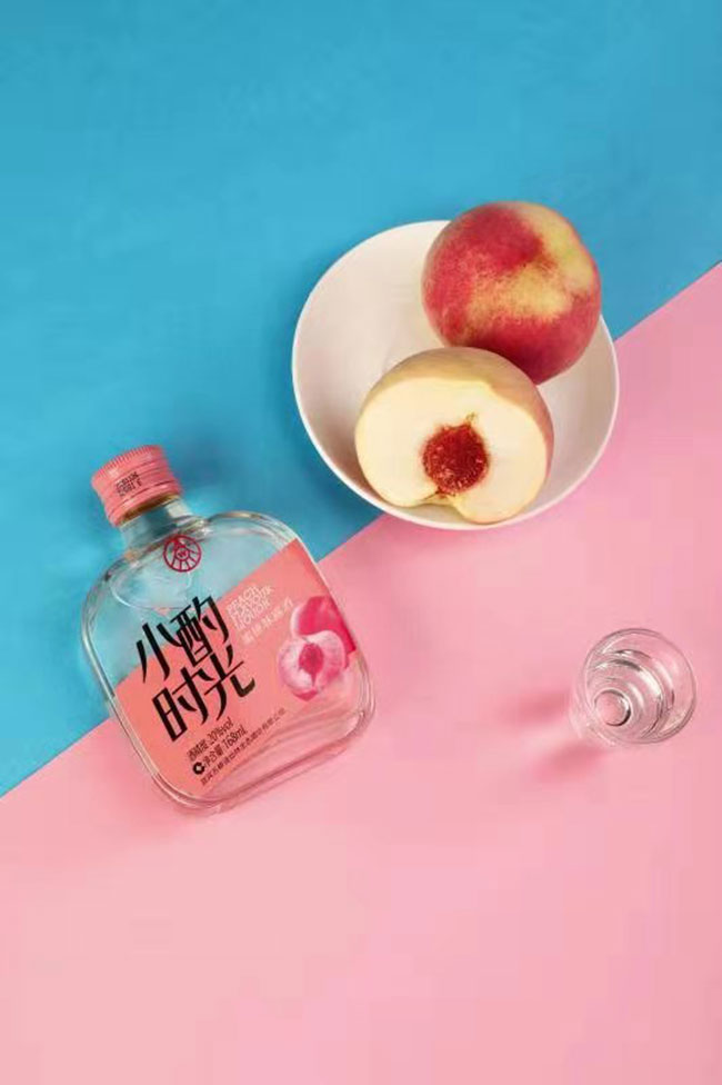 小酌時(shí)光牌蜜桃味露酒【20° 168ml】