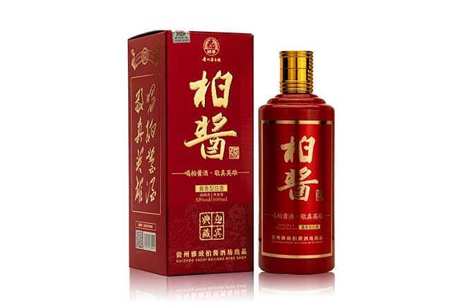 柏醬迎賓典藏 醬香型白酒【53度 500ml】