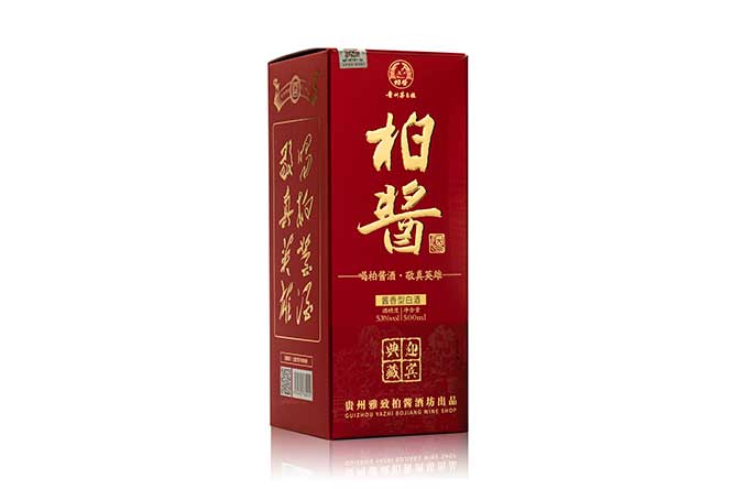 柏醬迎賓典藏 醬香型白酒【53度 500ml】