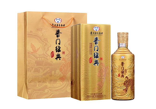醬門經(jīng)典酒 柔和醬香型白酒【53° 500ml】