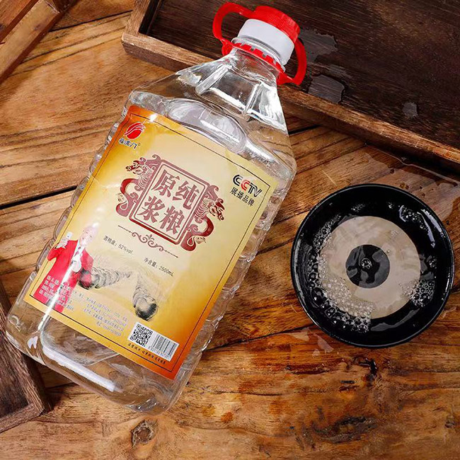 福滿(mǎn)門(mén)純糧原漿酒 濃香型【52° 2500ml】