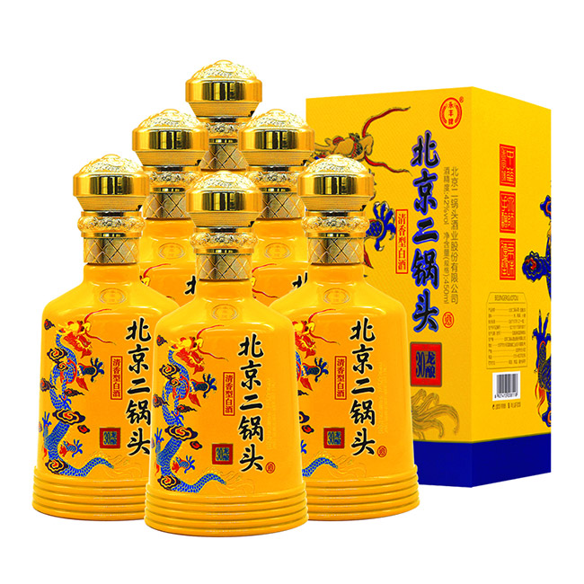 永豐牌北京二鍋頭酒龍釀30 清香型白酒【42° 450ml】