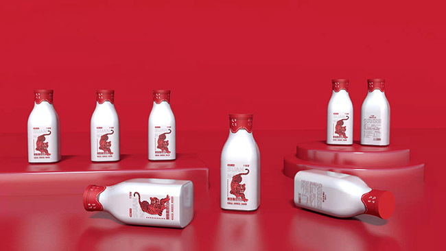 牛加加原味酸奶飲品