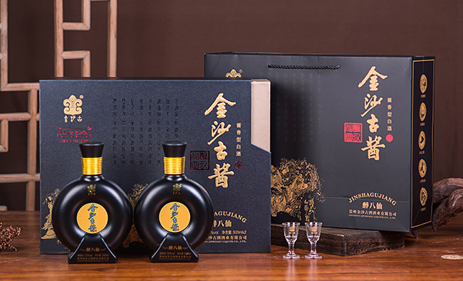 金沙古醬酒醉八仙 醬香型白酒【53° 500ml】