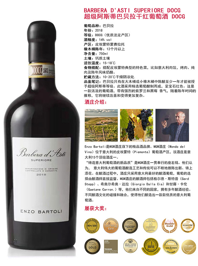 尼扎干紅葡萄酒【14° 750ml】