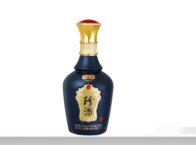 珍酒工匠版53°500ml醬香型白酒