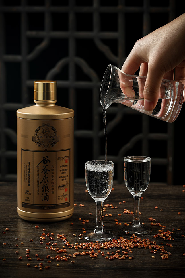 谷養(yǎng)康糧酒金窖齡
