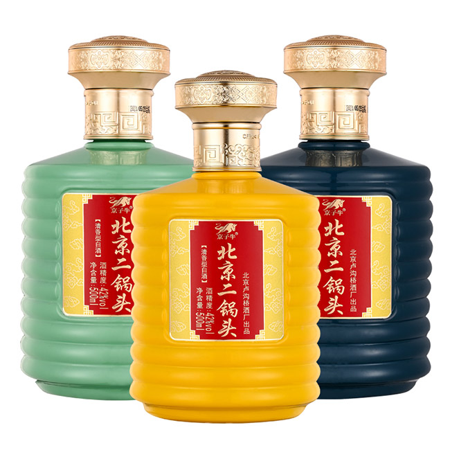 京子牛北京二鍋頭酒清香型酒加盟代理招商【42度500ml】