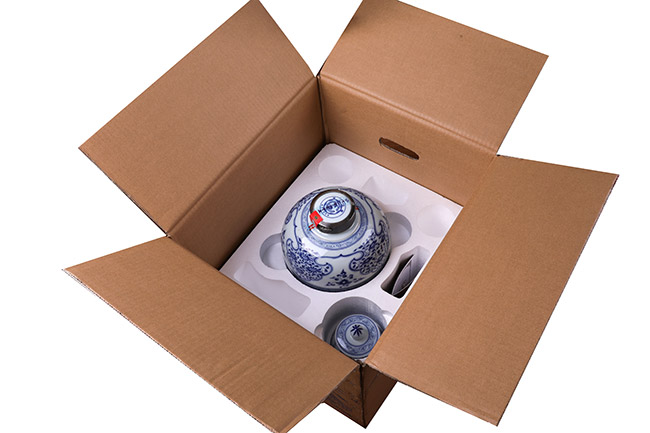 筑春醬酒仿元青花飛鳳紋梅瓶 醬香型【53度 5L】