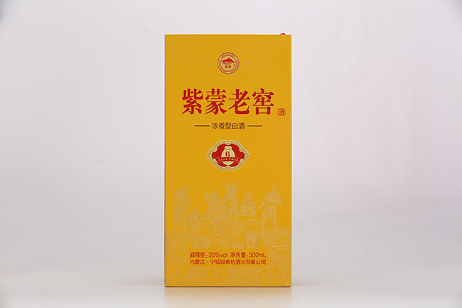 紫蒙老窖酒6 濃香型【38° 500ml】