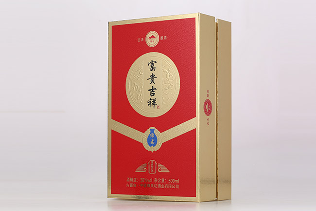 紫蒙富貴吉祥酒 濃香型【38° 500ml】