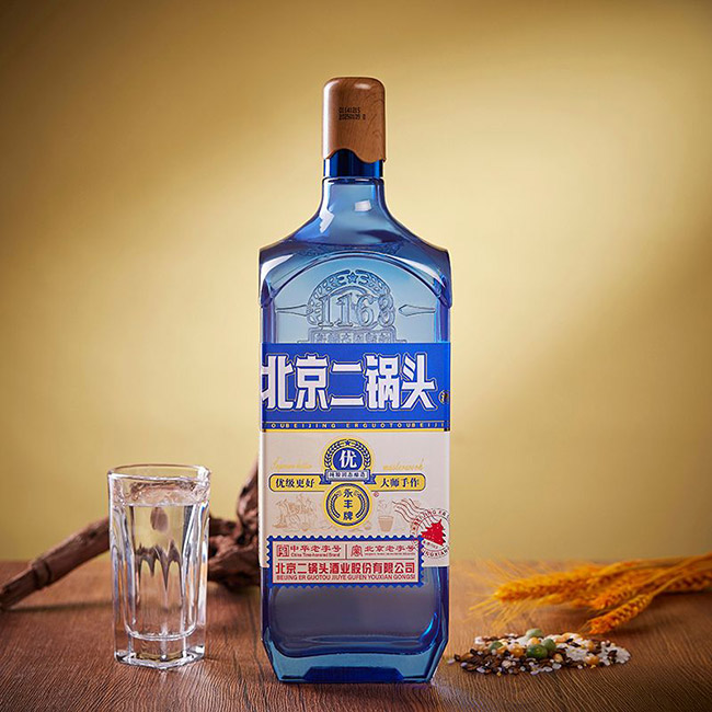 永豐牌北京二鍋頭優(yōu)級酒·大藍領 清香型【42° 1.5L】