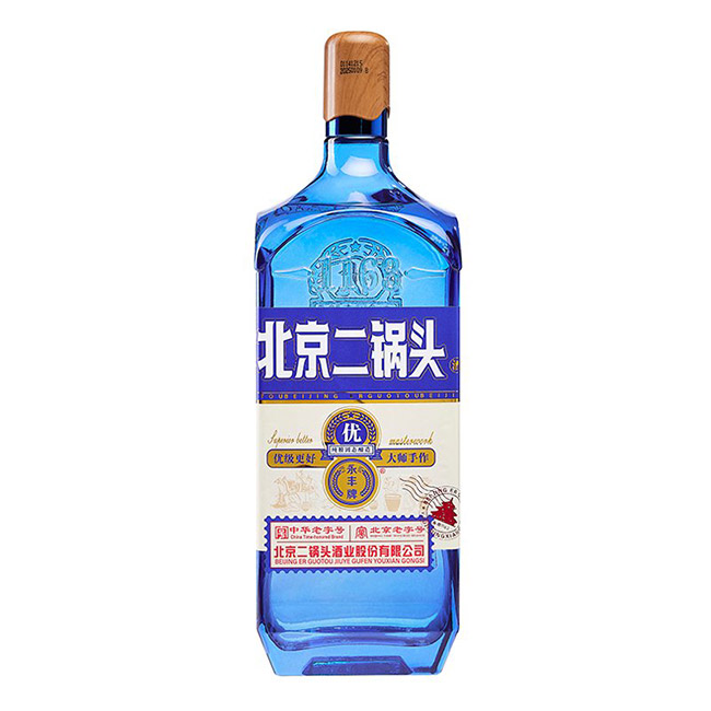 永豐牌北京二鍋頭優(yōu)級酒·大藍領 清香型【42° 1.5L】