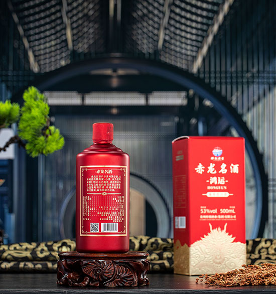 赤龍名酒鴻運(yùn)醬香型酒【53度500ml】