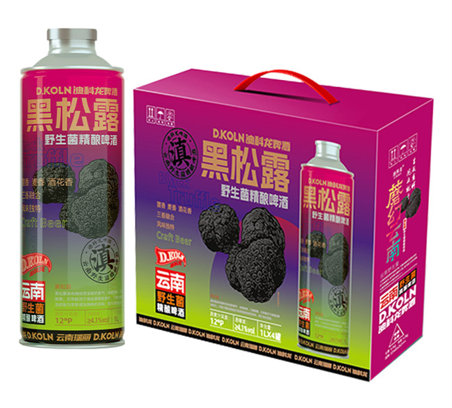 迪科龍黑松露野生菌精釀啤酒【12° 1L】